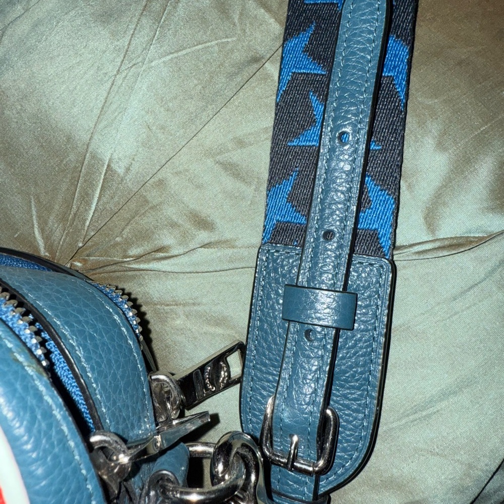 Coach Red and Black Spider-Man Crossbody Bag - Picture 8 of 9